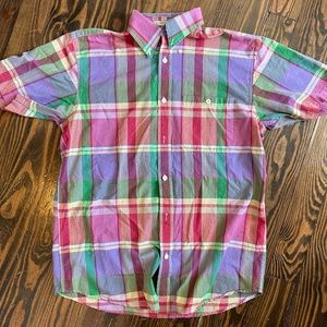 Orvis Madras short sleeve shirt M